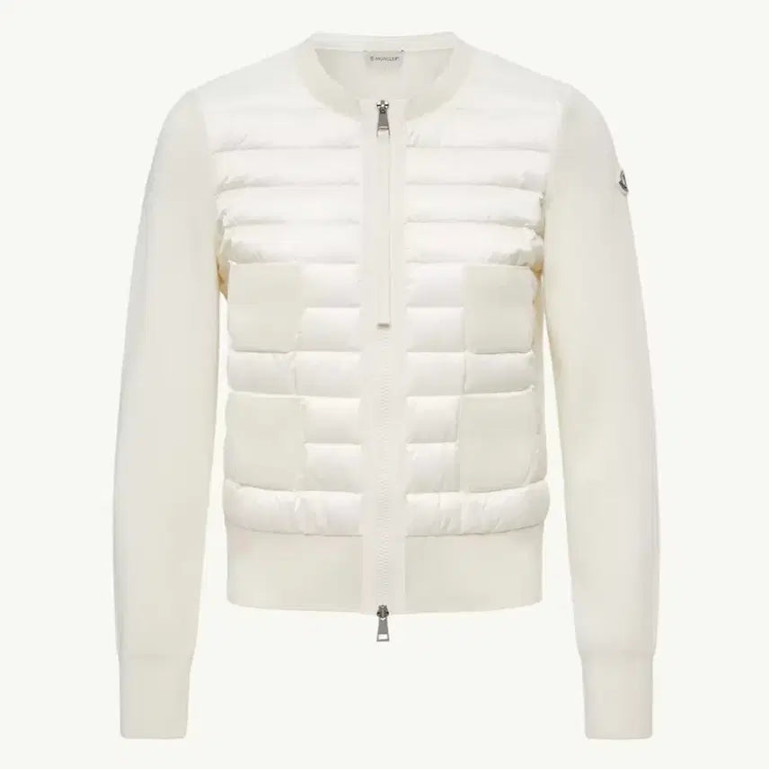 [BUNJANG] Moncler XS Knit Cardigan / 몽클레어 울 집업 경랑 패딩 여성 XS  (몽클레르 니트 가디건)