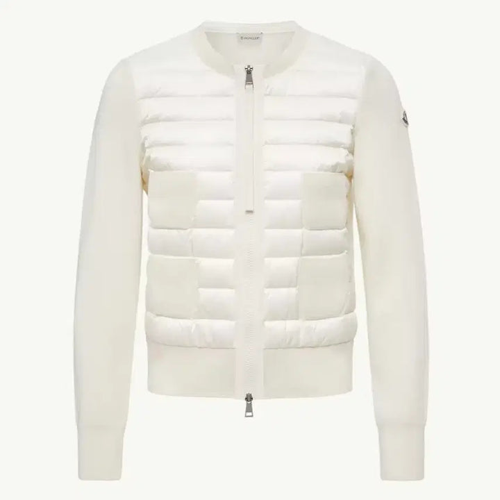 [BUNJANG] Moncler XS Knit Cardigan / 몽클레어 울 집업 경랑 패딩 여성 XS  (몽클레르 니트 가디건)