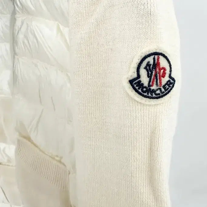[BUNJANG] Moncler XS Knit Cardigan / 몽클레어 울 집업 경랑 패딩 여성 XS  (몽클레르 니트 가디건)