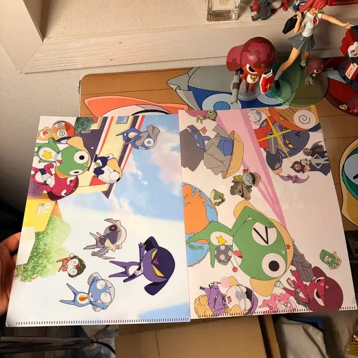 [BUNJANG] Keroro Kuji File Bundle Set / 케로로 쿠지 파일 2종 일괄