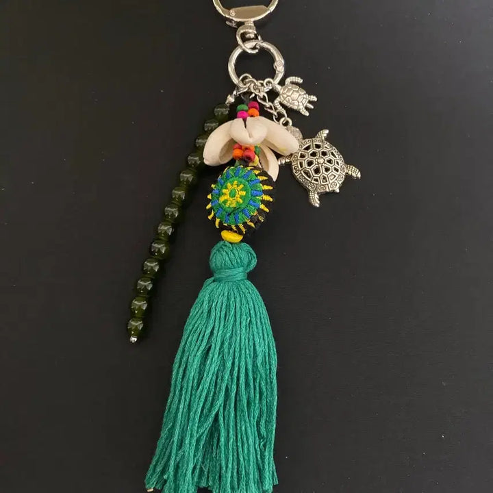 [BUNJANG] Turtle Tassel Keyring / 거북이 태슬 키링