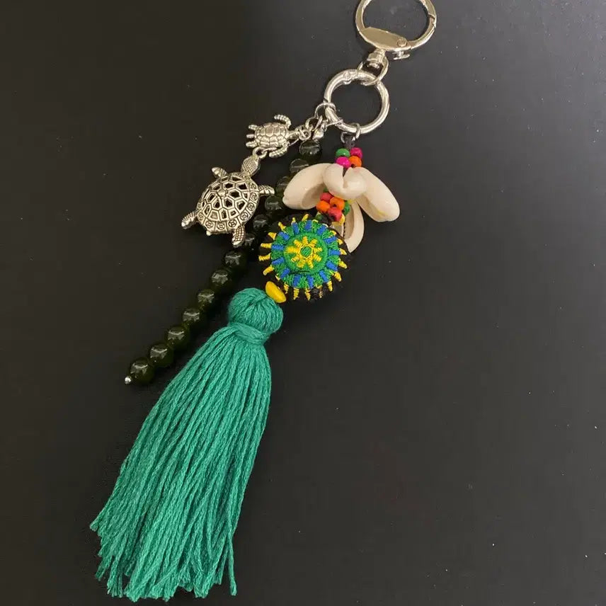 [BUNJANG] Turtle Tassel Keyring / 거북이 태슬 키링