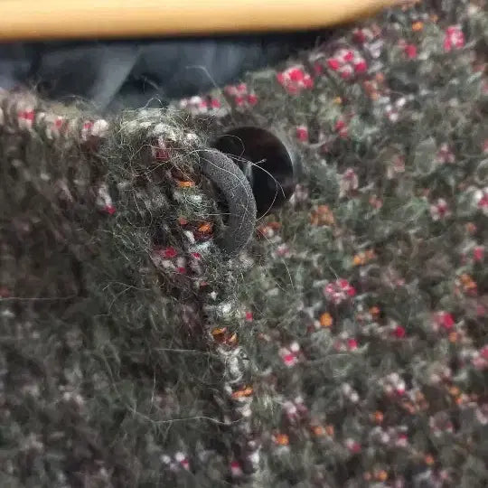 [BUNJANG] Khaki Blend Half Coat / 카키 반코트