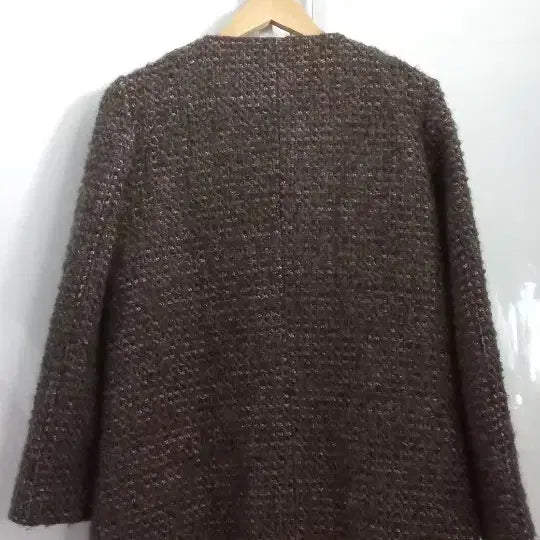 [BUNJANG] Khaki Blend Half Coat / 카키 반코트