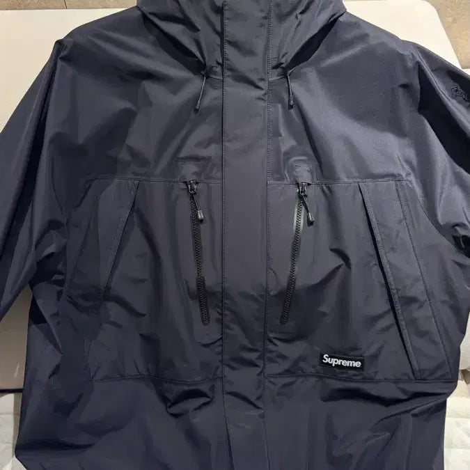 [BUNJANG] Supreme Gore-Tex Shell Jacket 24FW / 슈프림 고어텍스 쉘 자켓 블랙 24FW