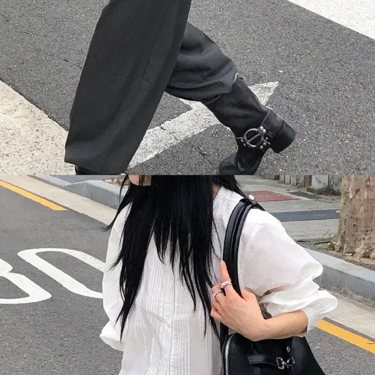 [BUNJANG] Denu Noa Black Silver / 데누 노아백 팝니다! Denu NOA Black Silver