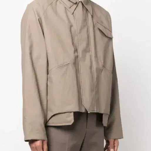 [BUNJANG] Fendi Fabric Cropped Jacket Size 48 / 48사이즈)펜디 패브릭 크롭 자켓