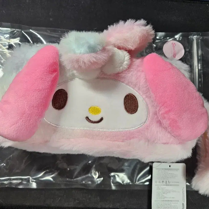 [BUNJANG] Sanrio Rainbow Square Pouch / 산리오 레인보우 사각 파우치 새 상품 팝니다