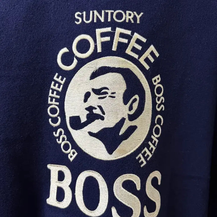 [BUNJANG] Vintage Suntory Boss Varsity Jacket / 빈티지 산토리보스 커피 울 바시티 자켓