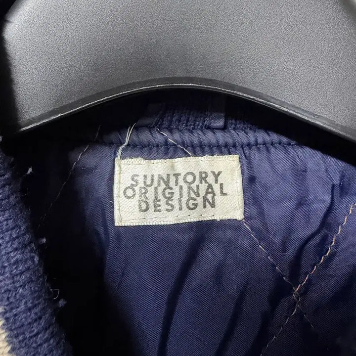 [BUNJANG] Vintage Suntory Boss Varsity Jacket / 빈티지 산토리보스 커피 울 바시티 자켓