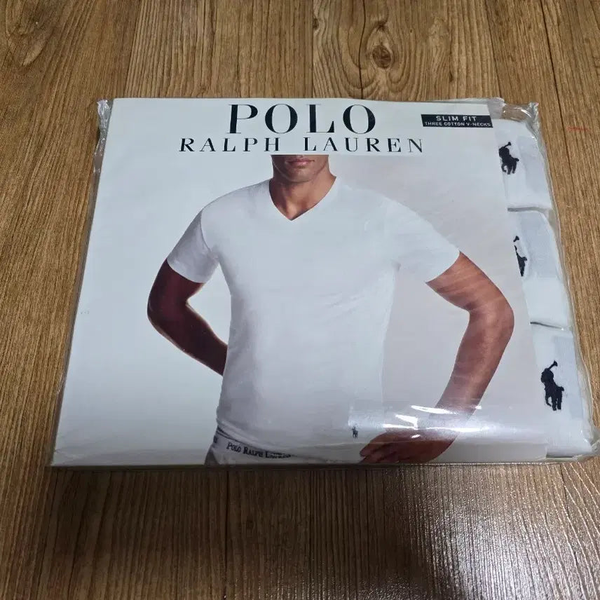 [BUNJANG] V-neck Cotton Tee / 폴로 브이넥 면티