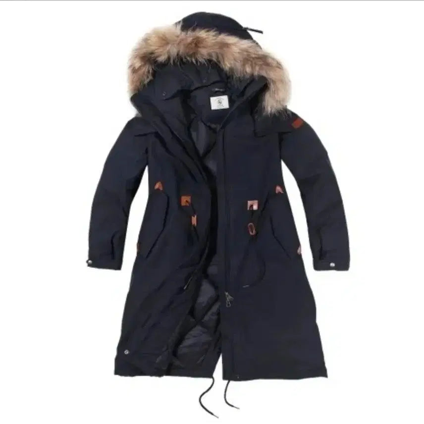 [BUNJANG] Aigle Long Duck Down Long Padded Jacket / 에이글 롱 오리 털 롱패딩 잠브 90 (L)사이즈 / 상태 최최상