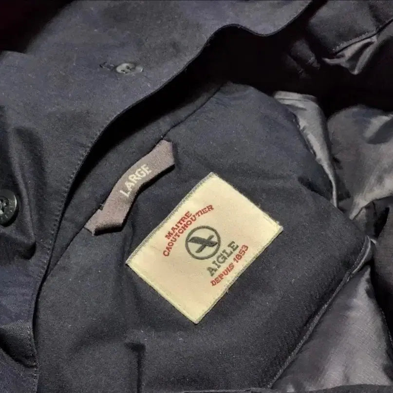 [BUNJANG] Aigle Long Duck Down Long Padded Jacket / 에이글 롱 오리 털 롱패딩 잠브 90 (L)사이즈 / 상태 최최상