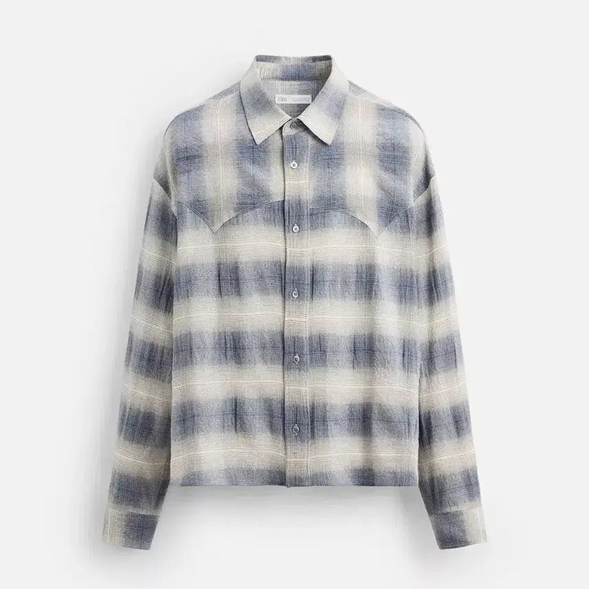 [BUNJANG] Zara Western Flannel Shirt M / 자라 웨스턴 플란넬 셔츠 M