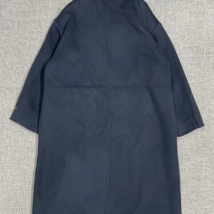 [BUNJANG] STUDIO TOMBOY Wool Long Coat with Fur Collar / STUDIO TOMBOY 퍼카라  울 롱 코트 네이비