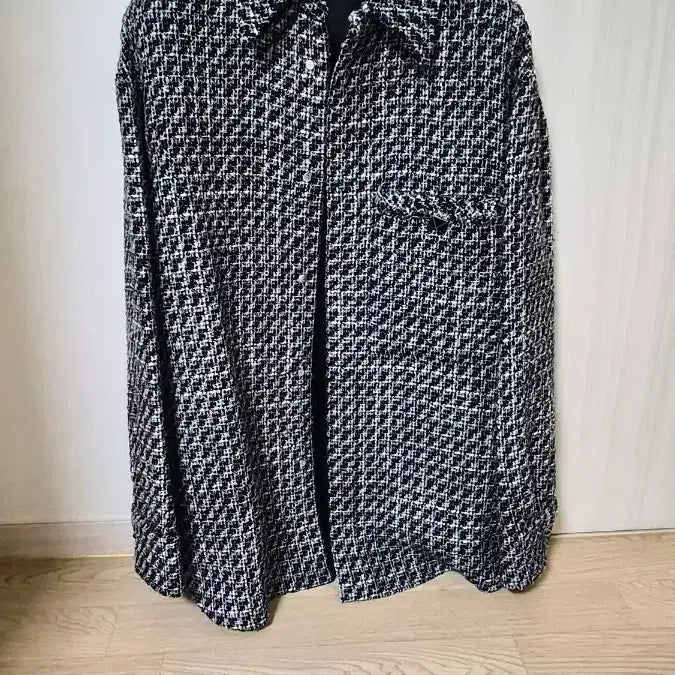[BUNJANG] Valentino Tweed Shirt Jacket / 발렌티노 트위드 셔츠 자켓