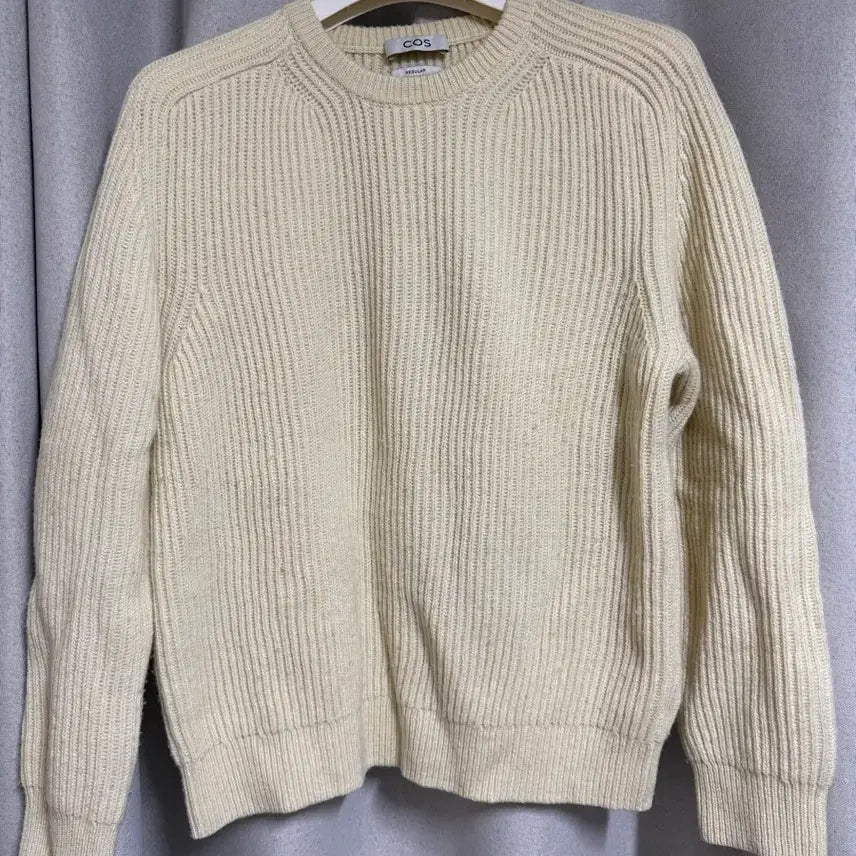 [BUNJANG] COS Ribbed Wool Knit Sweater M / COS 리브드 울 니트 스웨터 M
