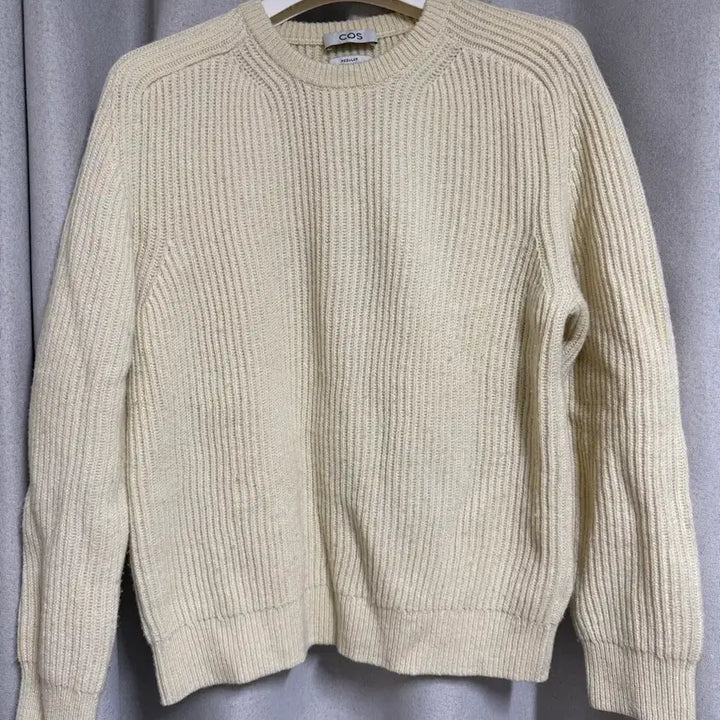 [BUNJANG] COS Ribbed Wool Knit Sweater M / COS 리브드 울 니트 스웨터 M