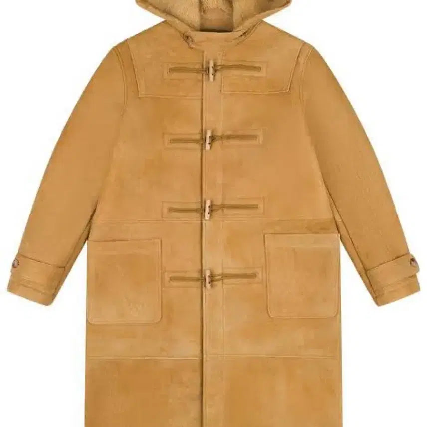 [BUNJANG] Denim Tears Derry Shearling Duffle Coat / 데님티어스 Derry Shearling Duffle Coat