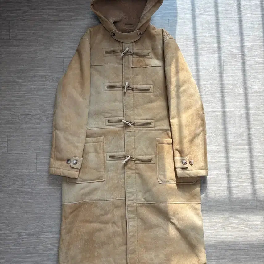 [BUNJANG] Denim Tears Derry Shearling Duffle Coat / 데님티어스 Derry Shearling Duffle Coat