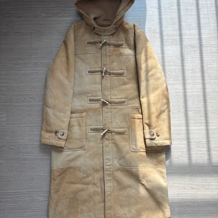 [BUNJANG] Denim Tears Derry Shearling Duffle Coat / 데님티어스 Derry Shearling Duffle Coat