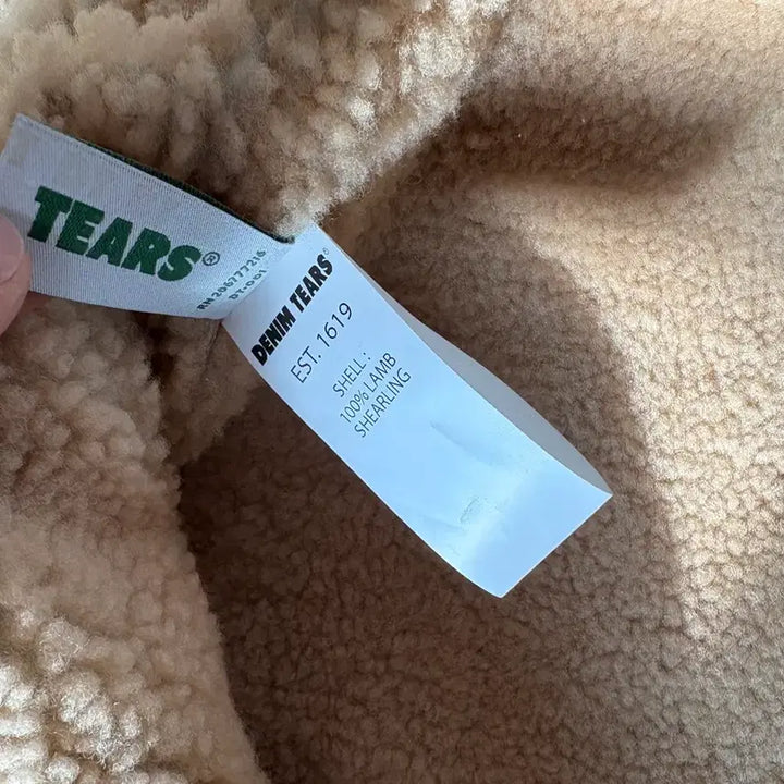 [BUNJANG] Denim Tears Derry Shearling Duffle Coat / 데님티어스 Derry Shearling Duffle Coat