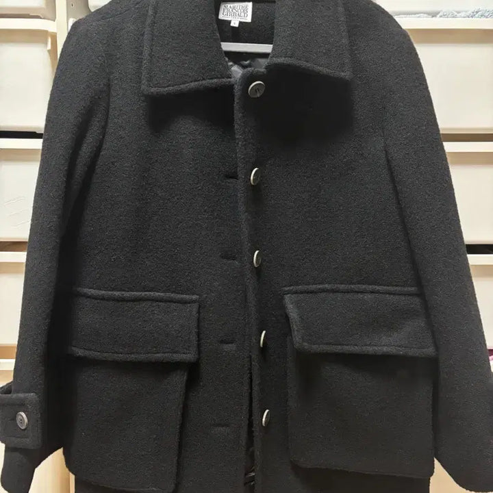 [BUNJANG] Marithe Francois Girbaud Black Short Coat / 마리떼 프랑소와 저버 블랙 숏 코트