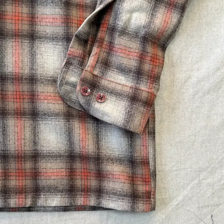 [BUNJANG] Pendleton Brown Wool Check Shirt M / 펜들턴 브라운 울 체크셔츠 M