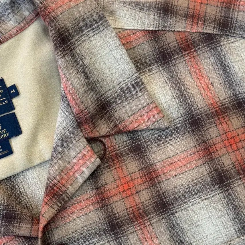 [BUNJANG] Pendleton Brown Wool Check Shirt M / 펜들턴 브라운 울 체크셔츠 M