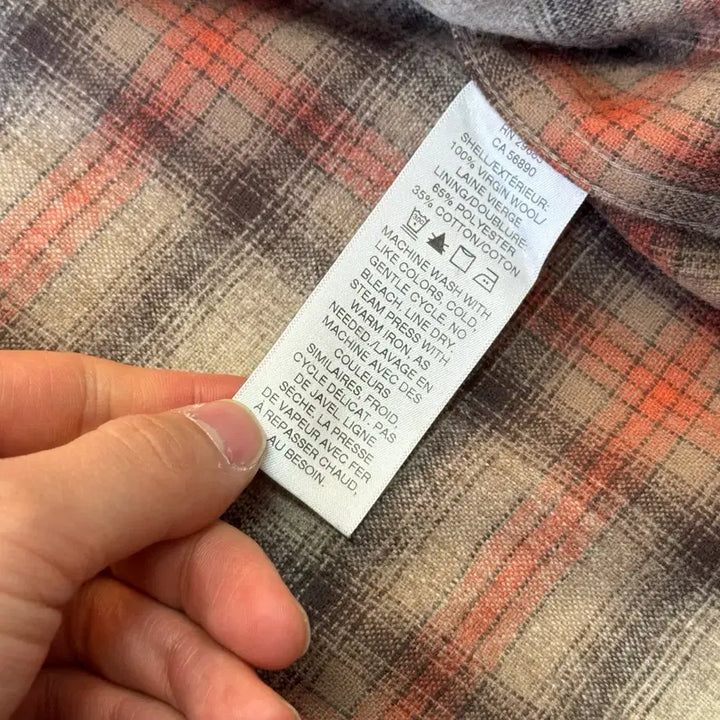 [BUNJANG] Pendleton Brown Wool Check Shirt M / 펜들턴 브라운 울 체크셔츠 M