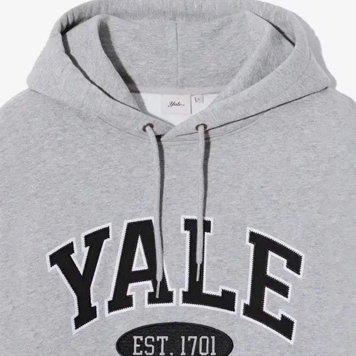 [BUNJANG] Yale Two-Tone Arch Hoodie Gray M / 예일 투톤아치 후드_그레이 m