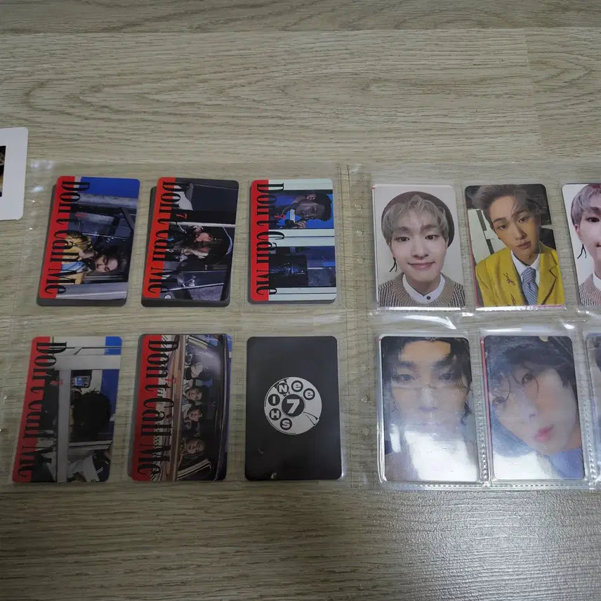 샤이니 돈콜미 앨범 쥬얼 포카 엽서 접지