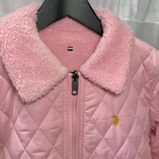 [BUNJANG] Polo Reversible Quilted Fleece Jacket Pink / polo 후리스 퀼팅 리버시블 플러스 자켓 pink 분홍컬러