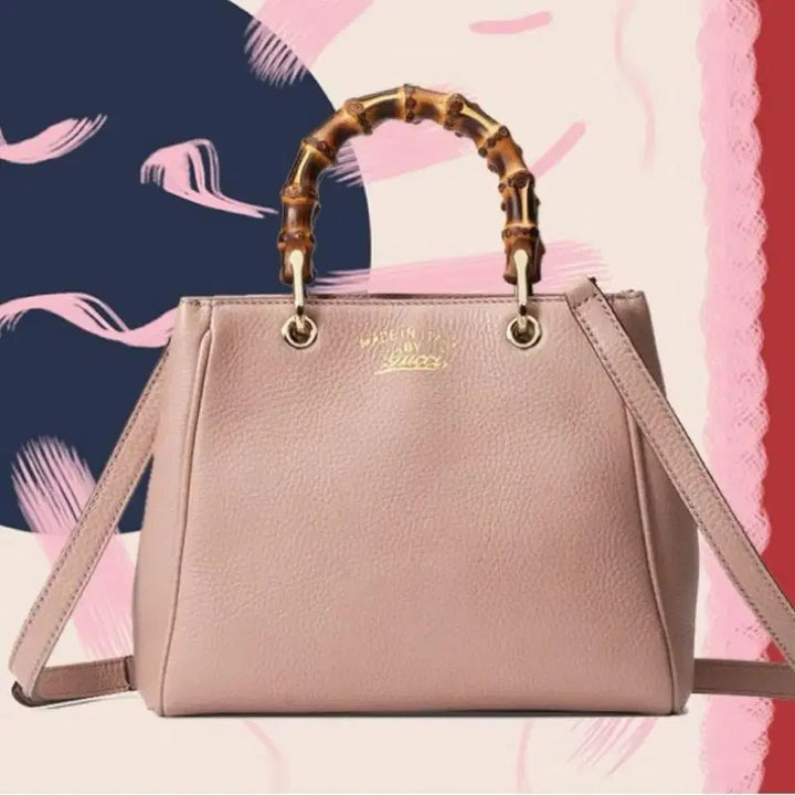 [BUNJANG] Gucci Bamboo Shopper Satchel Bag / 구찌 카프스킨 밤부 뱀부 쇼퍼 사첼 백