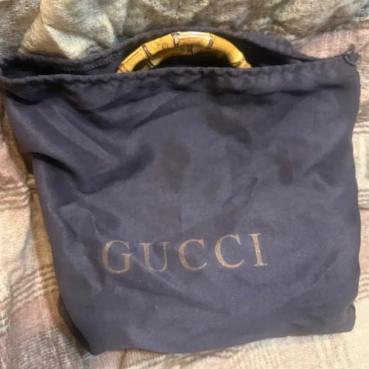 [BUNJANG] Gucci Bamboo Shopper Satchel Bag / 구찌 카프스킨 밤부 뱀부 쇼퍼 사첼 백