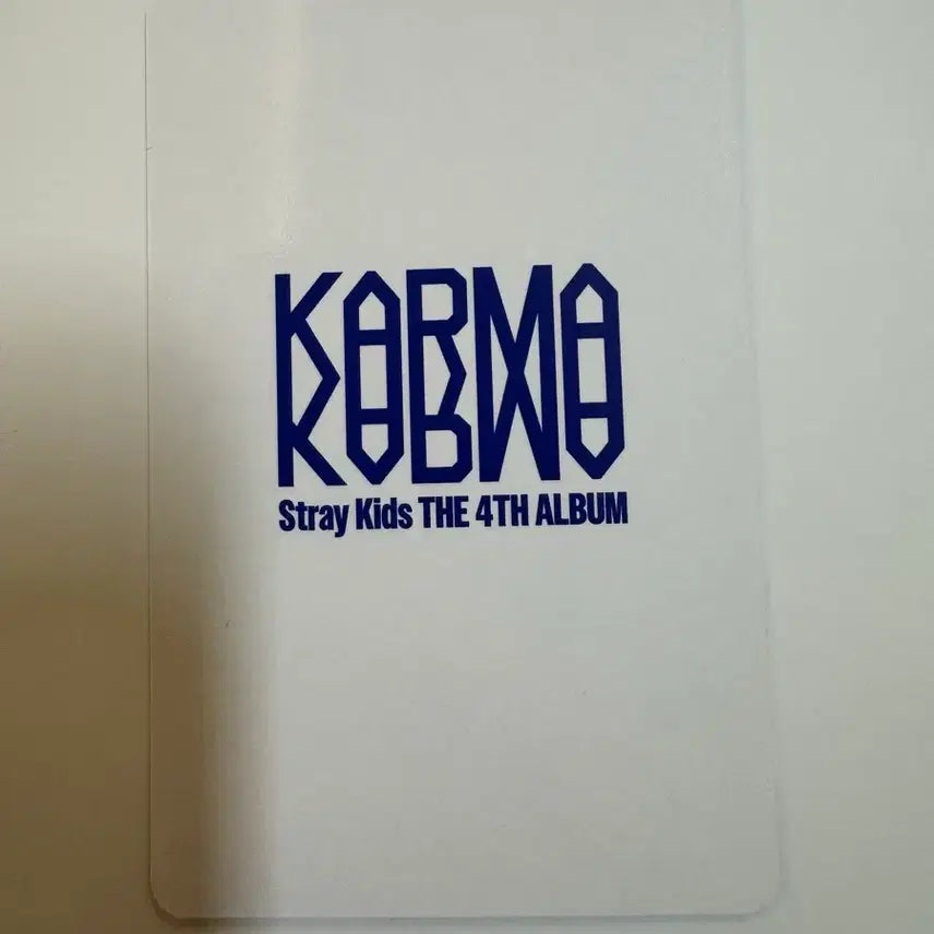 [BUNJANG] Stray Kids Changbin Karma Skzoo Lucky Draw Photocard / 스트레이키즈 스키즈 karma 카르마 스키주 네모즈럭드 창빈
