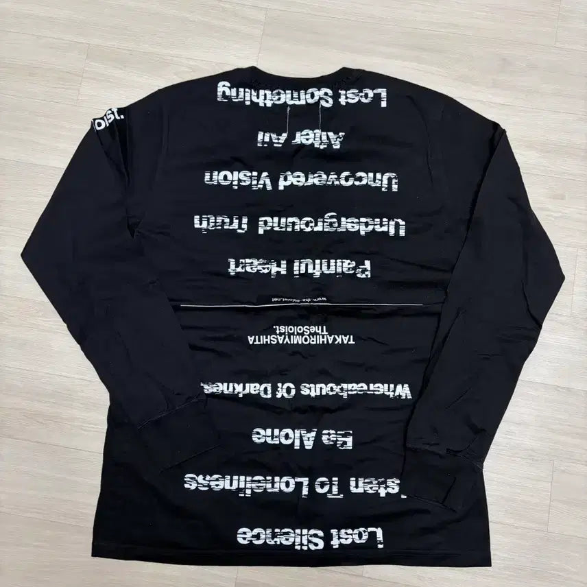 [SOLD OUT] [50] 솔로이스트 에브리웨어 롱슬리브 티셔츠