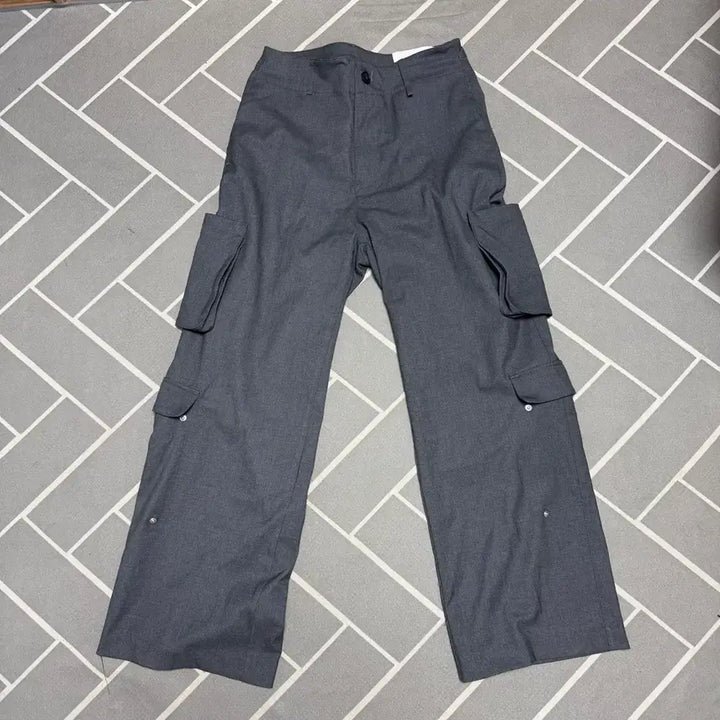 [BUNJANG] YIYAE Modular Cargo Slacks - Gray / (M) YIYAE 이예 모듈러 카고 슬랙스 그레이