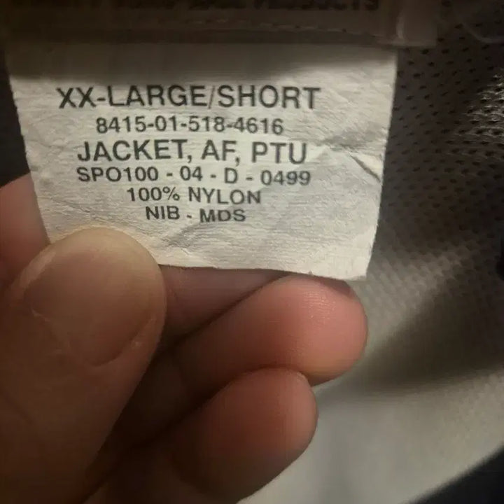 [BUNJANG] US Air Force IPFU Jacket Navy / [105] 미공군 ipfu자켓 네이비