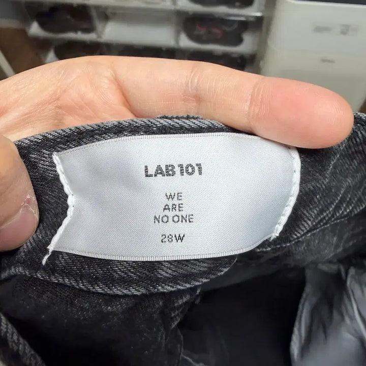 [BUNJANG] LAB101 Black Washed Denim Pants / (28)LAB101 블랙 워싱 데님 팬츠