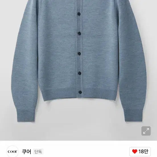[BUNJANG] Coore XL Wool Collar Cardigan / (XL) 쿠어 탑팔 울 카라 가디건