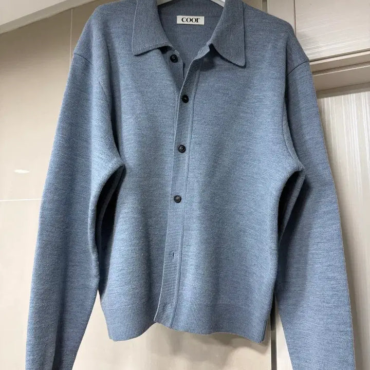 [BUNJANG] Coore XL Wool Collar Cardigan / (XL) 쿠어 탑팔 울 카라 가디건
