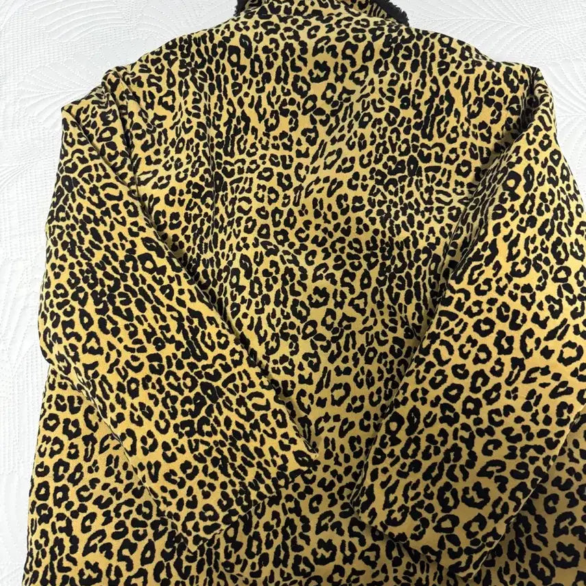[SOLD OUT] [XL] 슈프림 킨더만 언컷 코듀로이 카 코트 레오파드 - 24FW