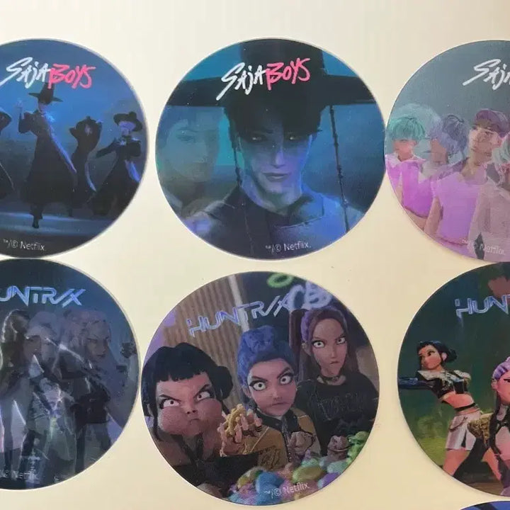 [BUNJANG] Kepler Paris Baguette Sticker Bundle Set / [일괄판매] 파리바게트 케데헌 스티커 6종