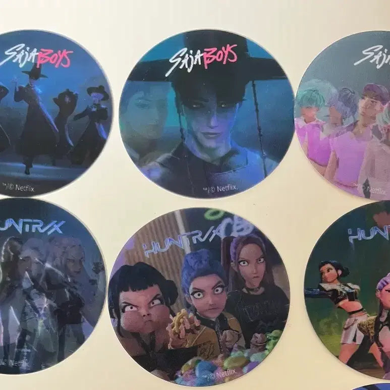 [BUNJANG] Kepler Paris Baguette Sticker Bundle Set / [일괄판매] 파리바게트 케데헌 스티커 6종