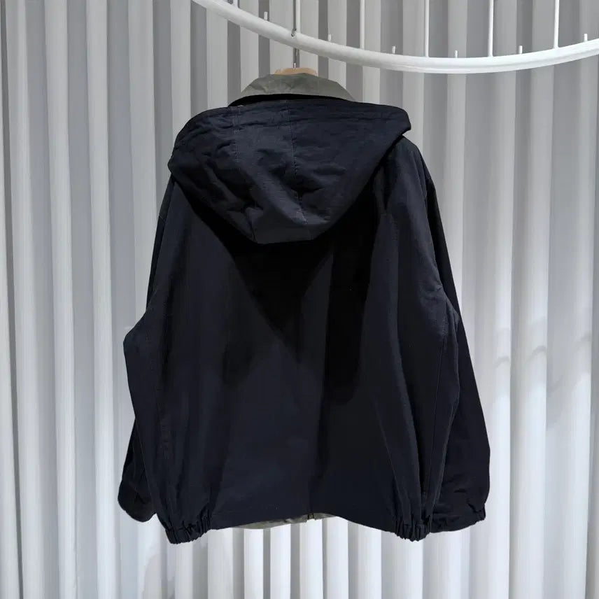 [BUNJANG] Gucci Reversible Cotton Nylon Zip-Up Jacket / ( S+ / 52 ) 구찌 리버서블 코튼 나일론 집업 자켓