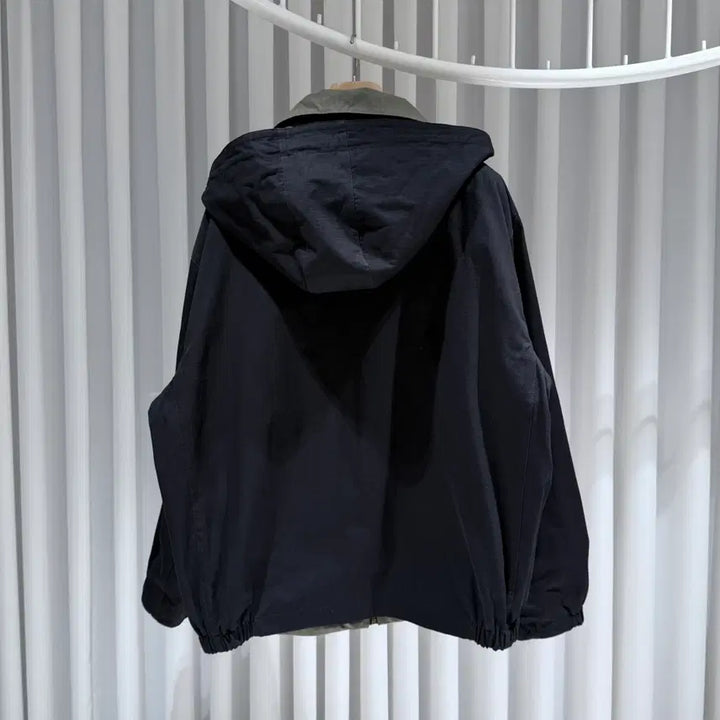 [BUNJANG] Gucci Reversible Cotton Nylon Zip-Up Jacket / ( S+ / 52 ) 구찌 리버서블 코튼 나일론 집업 자켓