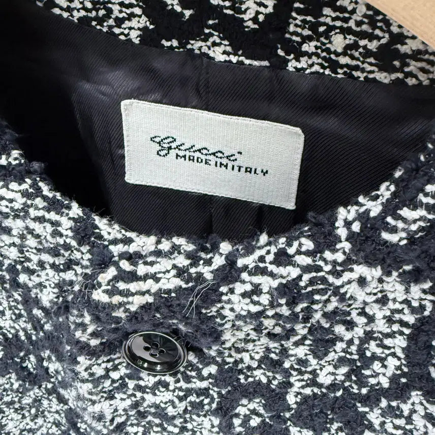 [BUNJANG] Gucci Tweed Jacket (Size 48) / ( S+ / 48 )구찌 트위드 자켓