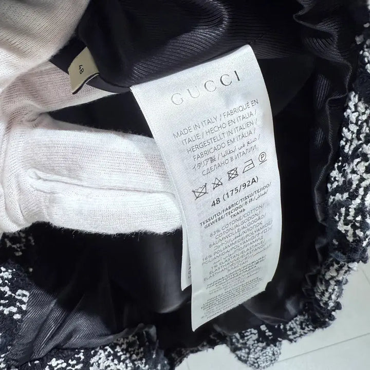 [BUNJANG] Gucci Tweed Jacket (Size 48) / ( S+ / 48 )구찌 트위드 자켓