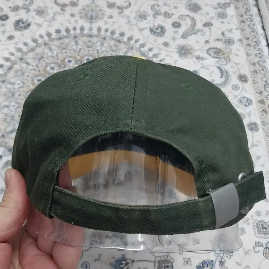 [SOLD OUT] WEGO 윌로우스 볼캡 모자 그린/옐로우